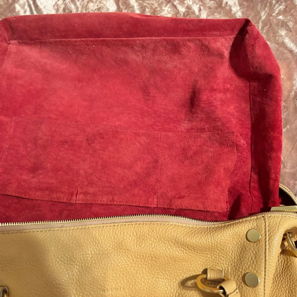 Hammitt Tan Tote with Gold Details - Picture 3 of 7